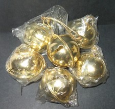 Large GOLD Metal JINGLE BELLS