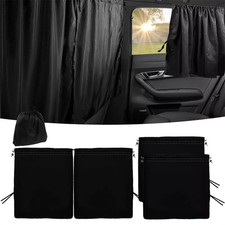 3PCS Car Privacy Curtains Car