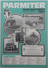 Original Parmiter Farm Machinery Range Sales Brochure, 1984