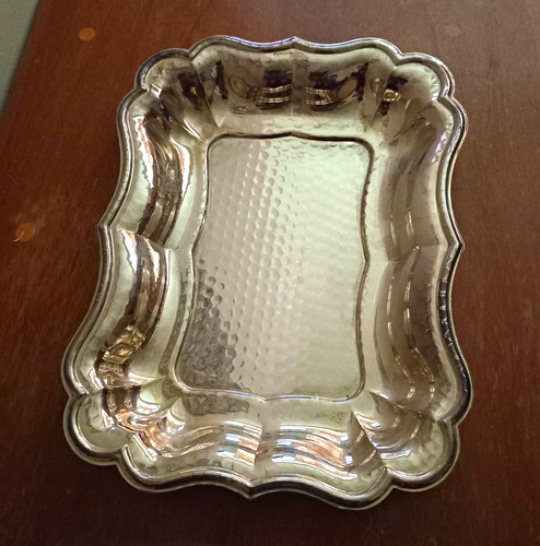 Silver plate battuto - il,