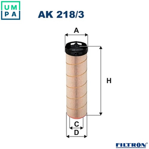 Air filter 218 for - air,