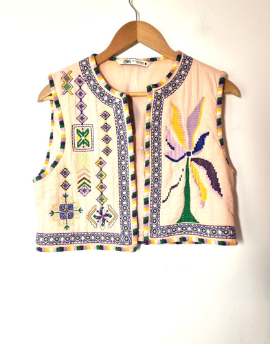 Zara quilted vest size - vest,