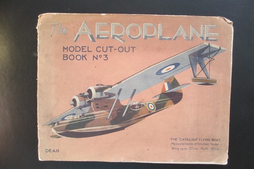 The aeroplane model cut - model, cut-out