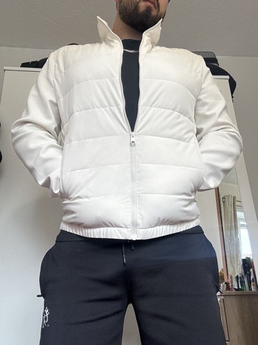 Zara cream men - cream, puffer