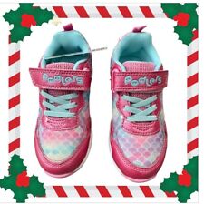 Girls Kids Pink Light Up LED Luminous Trainers Flashing  Beach Children Shoes