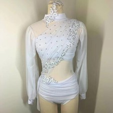 Pole Dance Skirt High Neck