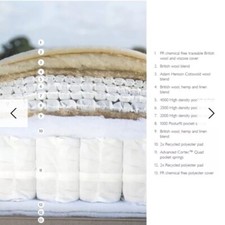 John Lewis Cotswold Pillowtop 10250 Pocket Spring Mattress, Firm, SuperKing