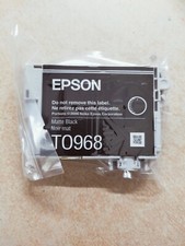 GENUINE EPSON T0968 Matte Black cartridge x 13 ORIGINAL HUSKY R2880 sealed inks 
