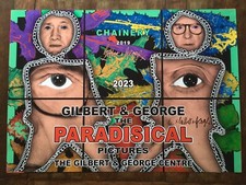 Chainery - GILBERT & GEORGE Paradisical Pictures Pictures Signed Poster