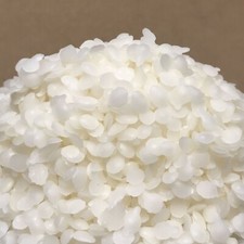 6 LB Pure White Beeswax