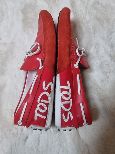 Tod men red leather - red,