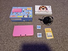 Tomodachi Life Nintendo 3DS XL Pink Handheld Console Boxed With Games Bundle