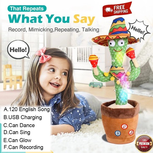 Talking cactus baby toy - cactus,
