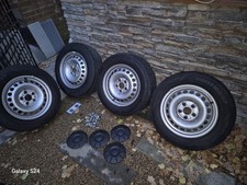 Vw Transporter T 7 Genuine 16" Steel Wheels Goodyear 215/60/16C