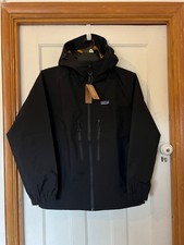 Patagonia Torrentshell Waterproof Jacket Black, Size Large