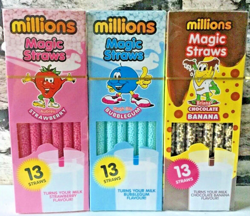 Quick milk magic straws - magic,
