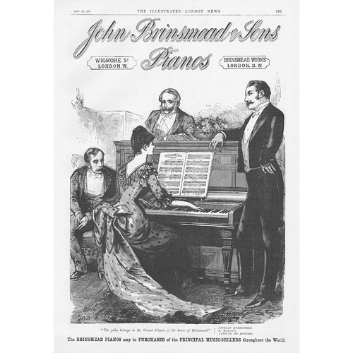 John brinsmead sons pianos - brinsmead, &