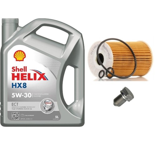 Shell hx8 5w30 oil filter - 5l,