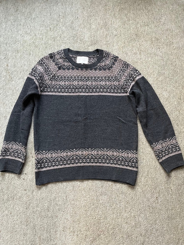 River island mens fair isle - river,