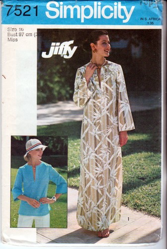 Vintage 1976 simplicity 7521 - 1976,