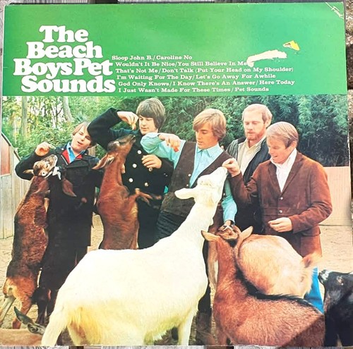 Beach boys pet sounds vinyl - pet,
