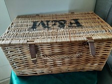 20" X 13" F & M Wicker Picnic