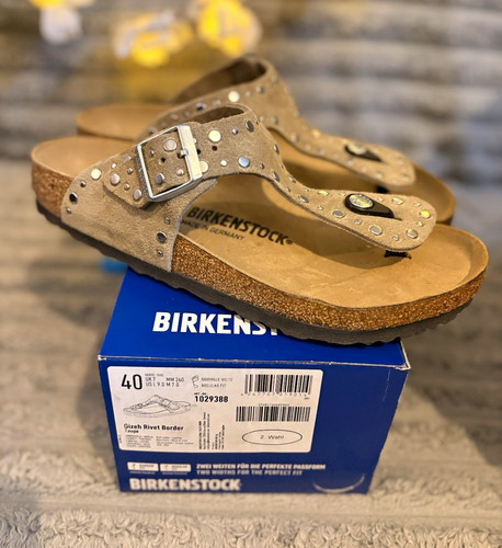 Birkenstock gizeh rivet border - birkenstock,
