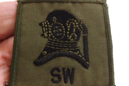 Cloth military badge qualified - badge,