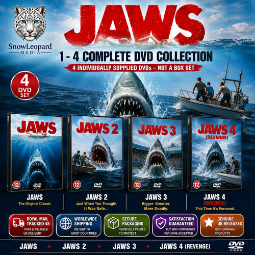 Jaws quadrilogy dvd - quadrilogy, 1-4