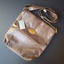 Nicole Faux Leather Brown