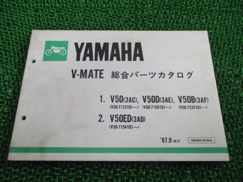 Mate parts list - parts,