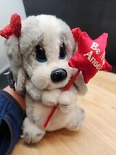 Vintage Honey Sad Sam Soft Plush Toy Applause Dog Puppy 1986 All Tags 
