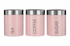 Set of 3 Tea Coffee Sugar
