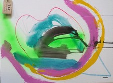ABSTRACT PAINTING 328 ACRYLIC