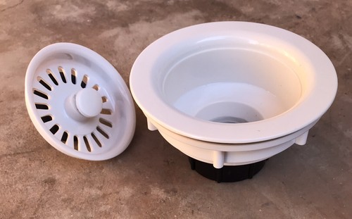 Kitchen sink drain strainer - sink,