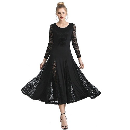 Women lace dancewear ballroom - dancewear,