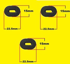 Rubber side panel - panel, for