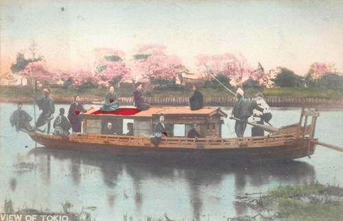 River boat view - river, tokyo
