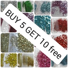 Biodegradable Bio Glitter Chunky Fine Festival Cosmetic Eco Vegan Craft