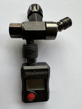 Walcom DGT Carbon Regulator / Adjustable Angle. Spray Gun Gauge