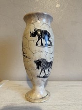 Vintage African Soapstone Vase