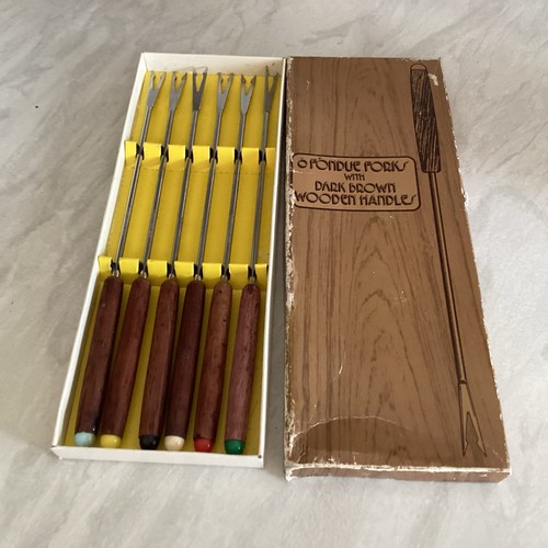 Box vintage fondue - vintage,