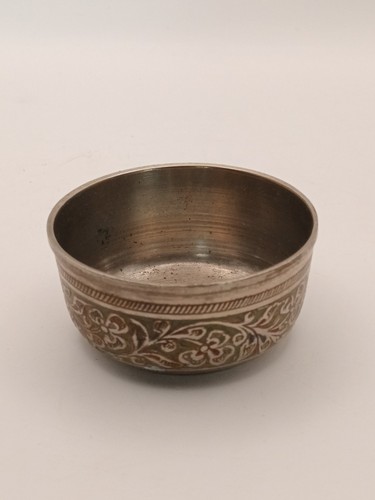 Vintage indian etched - etched, brass