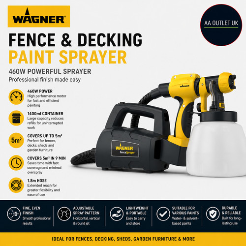 Wagner fence decking paint - fence,
