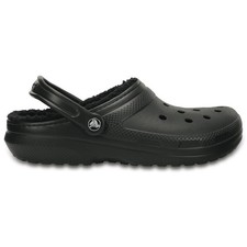 Crocs Baya Lined Clog Black Size UKM9 W10 #REF310