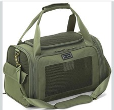 Petsfit Cat Carrier Airline Approved, Travel Bag for Cats And Dogs - Green