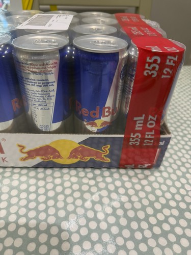 Red bull energy drink 355ml - red,