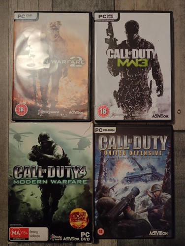 Call duty bundle 4 games - duty,