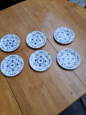 Set Of 6 Royal Copenhagen Side Plates 7cm