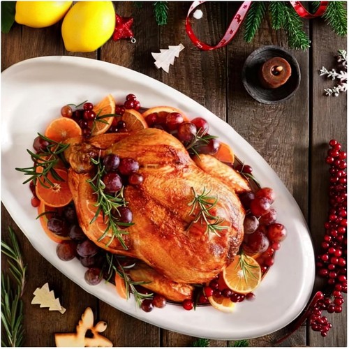 Large oval dinner - large,